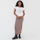 thumbnail image 4 of Falda Mujer Midi Animal Print Café Corona, 4 of 5