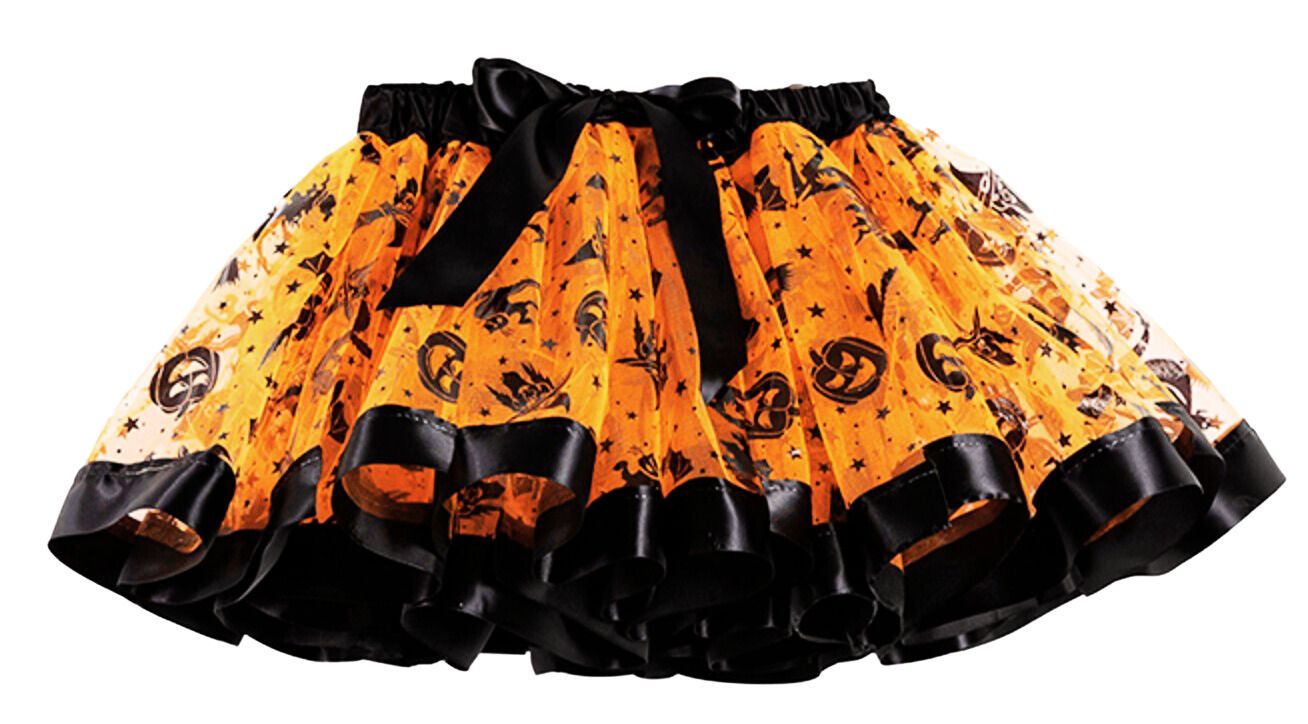 Handydeco - Falda Tutú De Halloween: Estilo Y Magia Para Las Más Pequeña