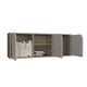 thumbnail image 4 of Biblioteca 3 Puertas Fm-019c - Café Claro, 4 of 7