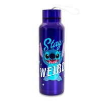 Botella De Agua Disney Lilo & Stitch Stay Weird De Acero Inoxidable De 800 Ml