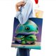 thumbnail image 4 of Turtle Baby Bolso de tela con estampado de lienzo para mujer, bolsa de compras reutilizable y estética, con cremallera interior, regalo para mujer,40*40cm., 4 of 6