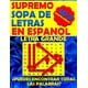 thumbnail image 1 of Libro de búsqueda de palabras en español Supremo Sopa de Letras Letra Grande, 1 of 1