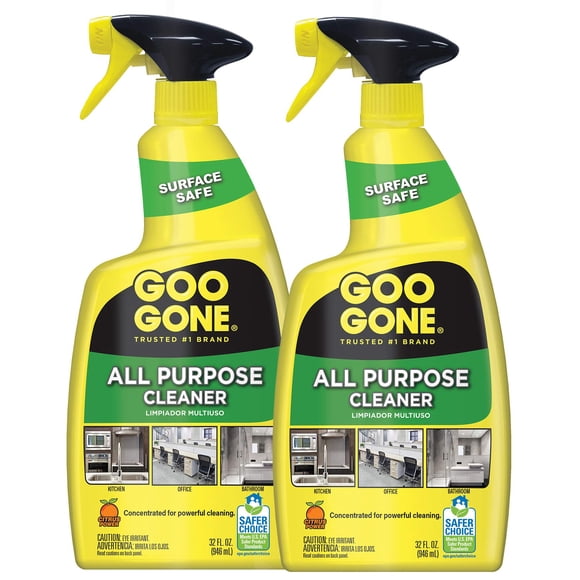 Limpiador multiusos Goo Gone 32 oz (946 ml), paquete de 2