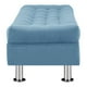thumbnail image 3 of Banqueta Lisboa 2c Felpa 12 Azul Petroleo, 3 of 4