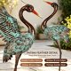 thumbnail image 4 of Escultura Autodaya 94 cm Garza Azul con Pátina, 4 of 9