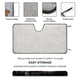 thumbnail image 2 of ASSASSIN'S CREED Parasol para Parabrisas Delantero Protector Plegable, Visera Solar para Auto Bloquea Rayos UV Mantiene tu Vehículo Fresco 130cm*70cm, 2 of 6