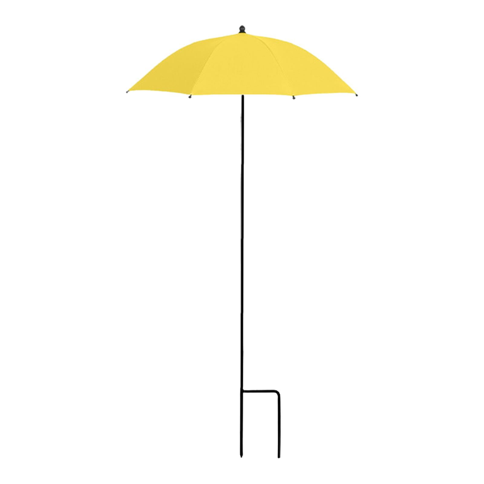 Magideal - Tela De Sombra Para Paraguas De Planta 20 Para Camas De Jardín Resistentes Versátiles Para Plantas Al Aire Libre Protección Solar Para Bonsai De Patio Amarillo