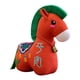 thumbnail image 2 of Caballo De Peluche De A?o Nuevo Chino Para Ni?os Y Ni?as, Juguete Con Dise?o De Bendición Del Zodiaco, Color Verde Oscuro Y Rojo, 12 Cm, 2 of 5