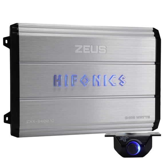 Amplificador Hifonics ZXX-2400.1D 2400W Plata