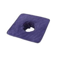 Magideal - Toalla De Mesa De Masajes De Spa, Con Orificio Para La Cara, Sábana De Masajes, Microfibra, Funda Para Mesa De Masajes, Toalla Facial Para Salones Y S Gris Oscuro
