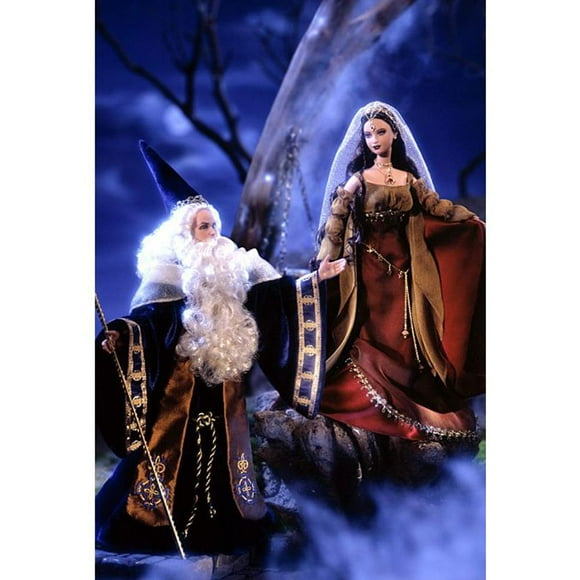 Muñeca Barbie Colección Magia y Misterio Merlin & Morgan le Fay