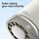 thumbnail image 5 of Ventilador clip coche LED 199 velocidades USB recargable refrigeración personal oficina, 5 of 7