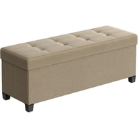 Casa Vinte - Banqueta Baul Almacenaje Otomana Lino Aalborg