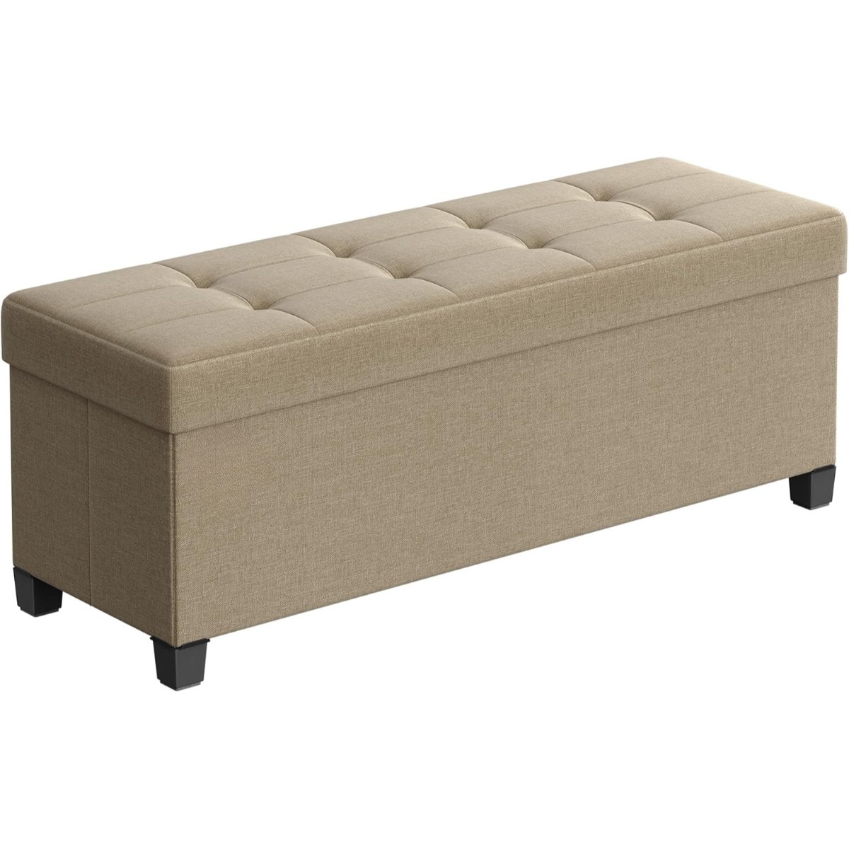 Casa Vinte - Banqueta Baul Almacenaje Otomana Lino Aalborg