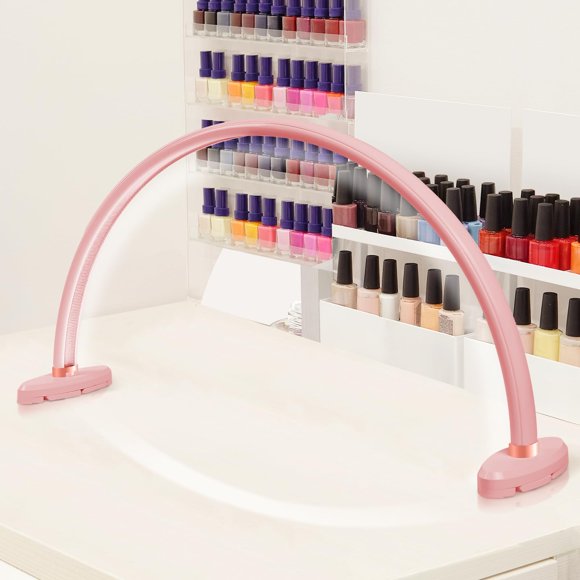 Lámpara de uñas obcd 41 cm plegable portátil media luna