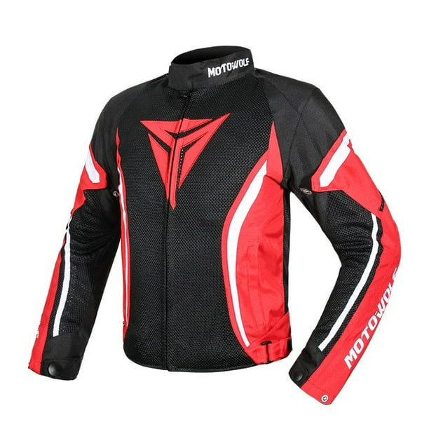 Chaqueta para motociclismo Oxford 600D Motowolf 0505 - Roja TALLA 3XL (XL-US)