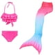 thumbnail image 1 of Traje de baño de sirena para niñas, bikini para niñas, ropa para niñas, traje de baño para niñas, traje de baño de material cómodo, 1 of 6