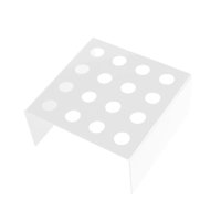 Magideal - Soporte Para Conos De Helado, Estante Para Repostería Y Magdalenas, Soporte De Exhibición Para Cupcakes, Bandeja De Pastelería, Soporte Para Helados P 15Cm X 15Cm X 75Cm