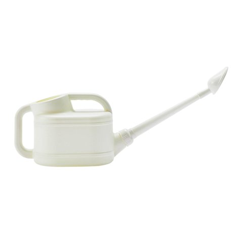 Ioensy - Regadera De Jardín Grande 4L Caño Largo Para Plantas De Jardinería De Interior Blanco