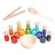 thumbnail image 1 of Juego Montessori Nishiyuenyi Bolas En Tazas 7 Colores, 1 of 5