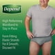 thumbnail image 4 of Ropa interior para incontinencia Depend Fit-Flex para hombre, talla XL, 26 pulgadas, 4 of 8