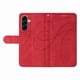 thumbnail image 3 of Funda tipo cartera con tapa para Samsung Galaxy A57 5G con tarjetero, soporte y cubierta magnética Rojo, 3 of 5