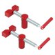 thumbnail image 1 of Abrazadera De Orificio Para Perro De 3/4 '', Ajustable, 20 Mm, Orificios Para Perro, Clip De Escritorio Para Carpintería, 2 Piezas, Rojo, 1 of 5