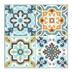 Mobii - Piso Vinilico Adhesivo. Simil Ceramica. 0,9 M2. 0101