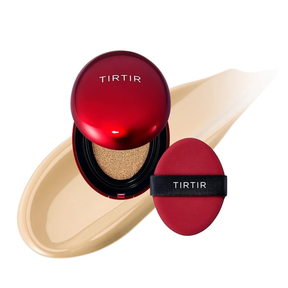 Mascarilla Tirtir de Cushion Foundation, tamaño pequeño, 4,5 ml, color rojo, #24W
