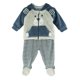 thumbnail image 1 of Buzo de plush diseño rayas color gris, 1 of 1