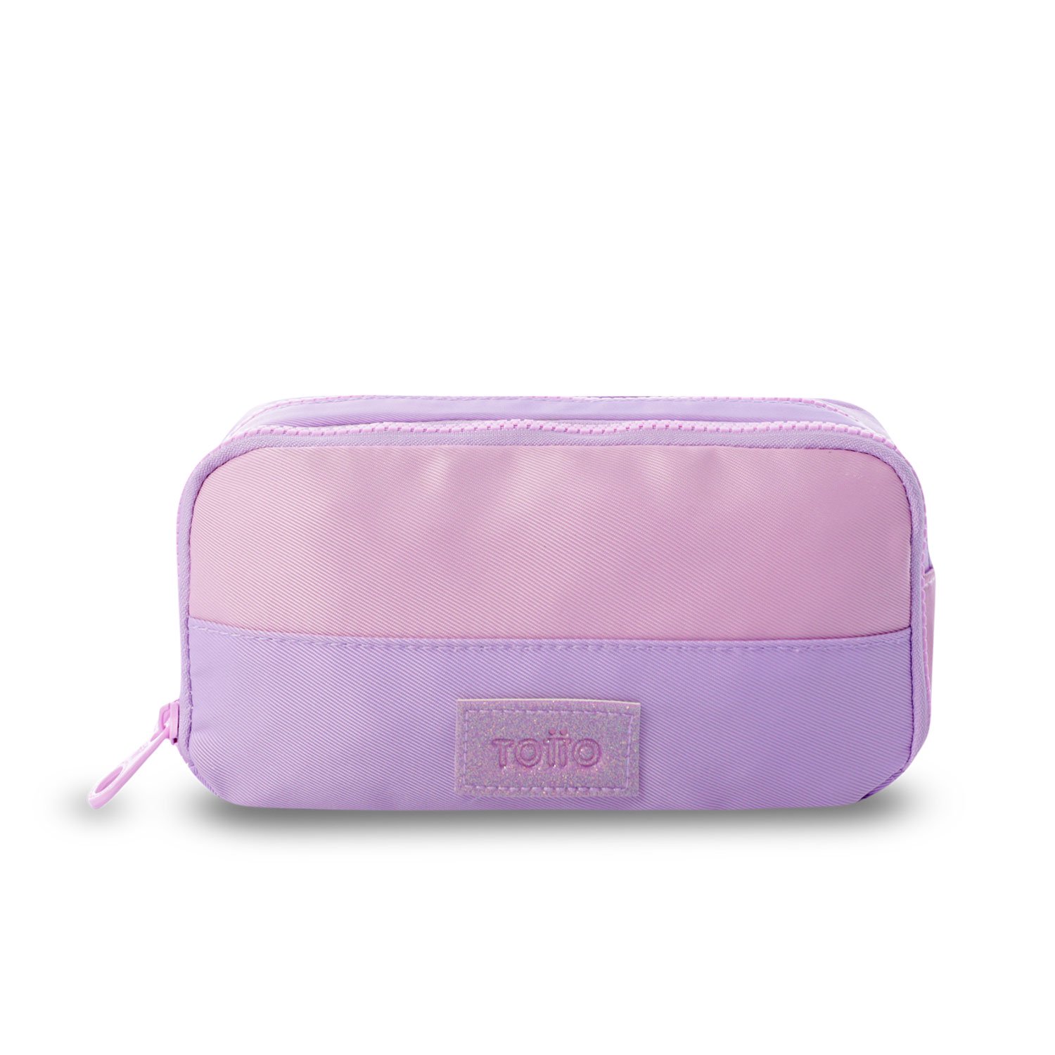 Estuche Escolar Niña Cluw Mediano Morado Totto