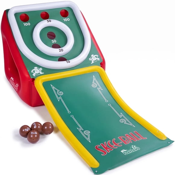 Juego inflable de Skee Ball NSG de 150 cm con pelotas