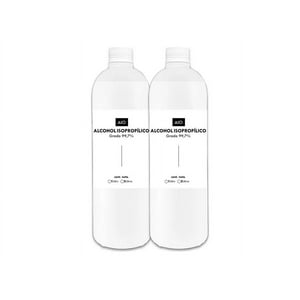 Genérico - Kit X2 Alcohol Isopropílico 99,7% De 1 Litro.