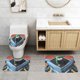 thumbnail image 2 of Juego de 3 Alfombras de Baño Desmarcar Ejen Ali Terciopelo Coral, 2 of 6