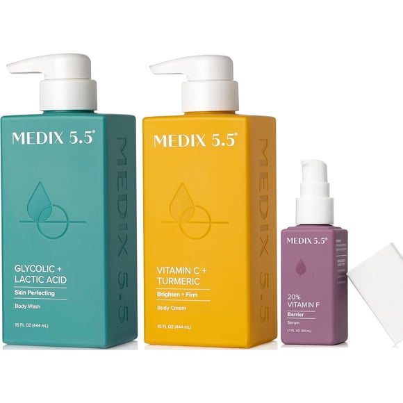 Set Cuidado Piel Medix 5.5 Vitamina C Ácido Glicólico F