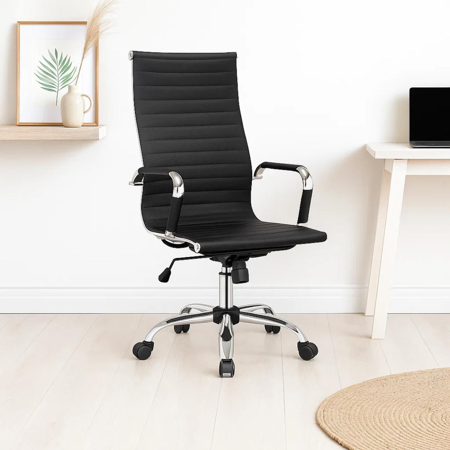 Pandalino - Silla De Oficina Pilot | Máximo Confort Y Diseño Ejecutivo Negro