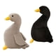 thumbnail image 1 of 2 Uds., Mu?eco De Pato De Peluche Infantil, Decoración De 40cm, Gris, 40cm, Negro, 1 of 4