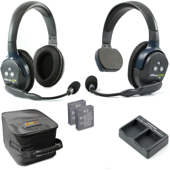 Sistema de comunicación con auriculares de intercomunicación inalámbricos Eartec UL2SD