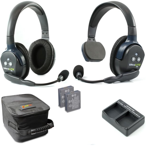 Sistema de comunicación con auriculares de intercomunicación inalámbricos Eartec UL2SD