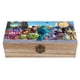 thumbnail image 1 of Monstruos, S.A. Caja Organizadora de Madera Rústica - Caja Decorativa Multifuncional para Escritorio, Hogar, Oficina, Joyas y Manualidades, 1 of 6