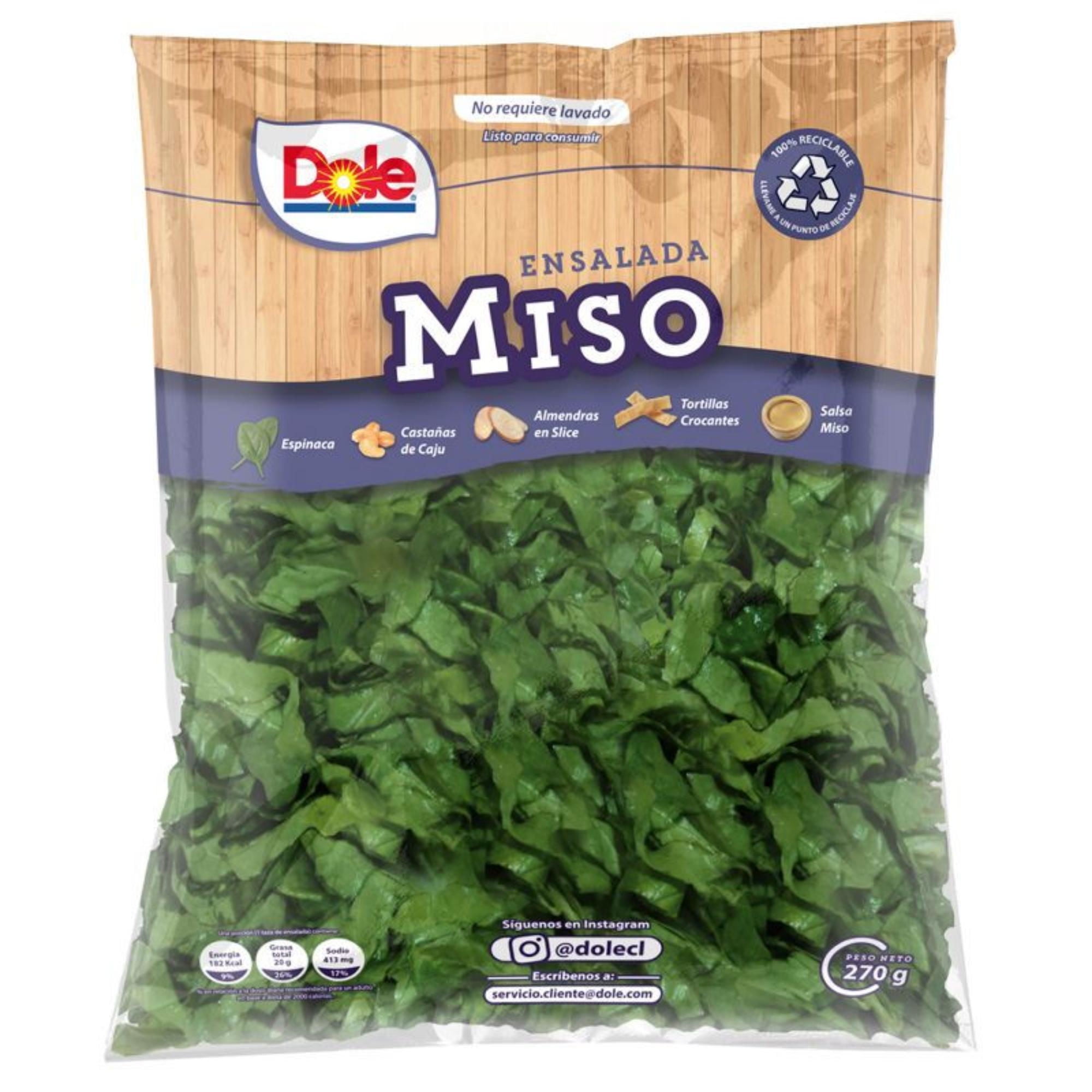 Ensalada Miso Bolsa 270 gr