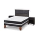 thumbnail image 2 of Cama Europea Europea Ortopedic 2P Bn Set Torino Gris 2 Plaza Base Normal, 2 of 11