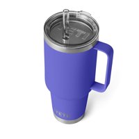 Taza Yeti Rambler De 1,25 Litros Con Tapa De Pajita Con Aislamiento Al Vacío, Color Violeta