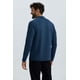 thumbnail image 4 of Polera Hombre Detalle Mangas Azul Marino, 4 of 4