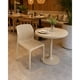 thumbnail image 2 of Silla de Polipropileno Beige Diseño Moderno para Comedor y Restaurant, 2 of 3