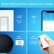 thumbnail image 5 of Interruptor inteligente Lutron Claro DVRFW-5NS-WH-A para Caséta White, 5 of 9