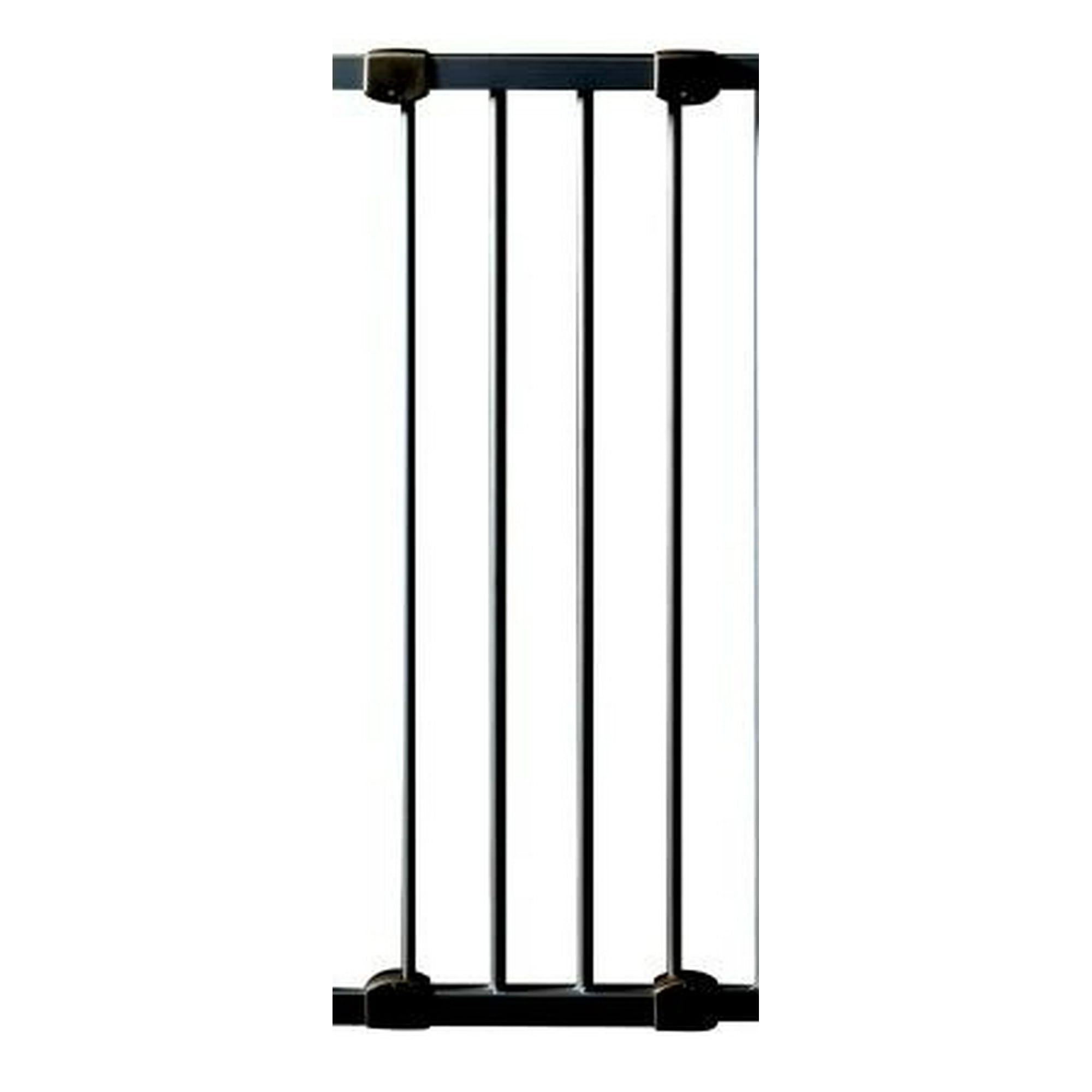 Extensión Para Puerta De Seguridad Infantil De Montaje En Ángulo (25 Cm) Negro