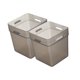 thumbnail image 2 of 2x Caja Organizadora Para Refrigerador, Caja De Puerta Lateral Para Refrigerador, Gabinetes De Frutas, Gris, 2 of 5
