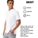 thumbnail image 4 of Camiseta Polo DKNY de Algodón Suave Ajuste Moderno Secado Rápido Blanca, 4 of 7