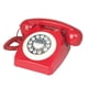 thumbnail image 1 of Teléfono retro con cable TelPal Red, teléfono clásico de los 80, 1 of 7